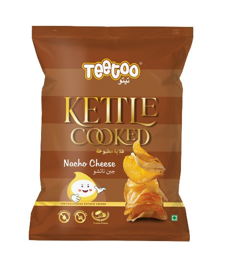 NACHO CHEESE KETTLE COOKED CHIPS