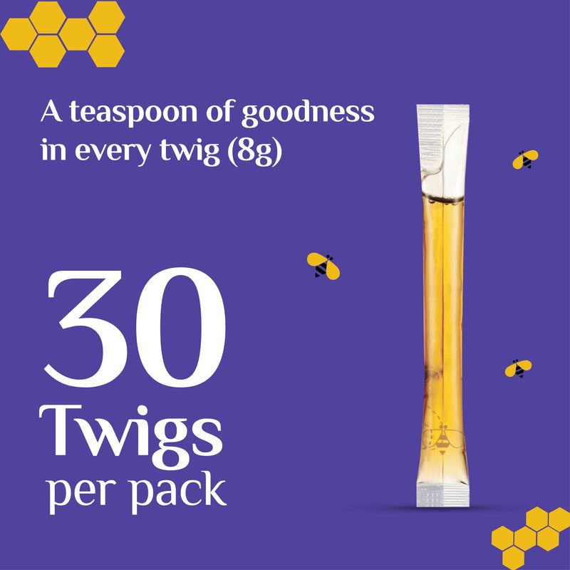 Honey Twigs Himalayan Honey 30 Twigs Pack, 240g