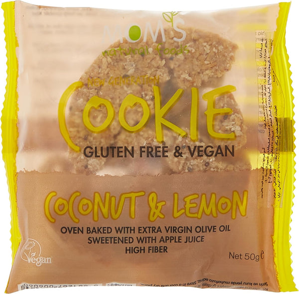 Coconut & Lemon Cookies Gluten Free and Vegan