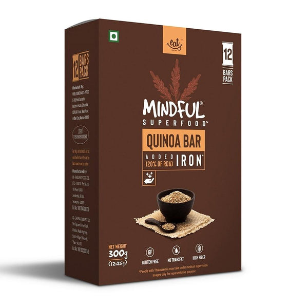 Quinoa Millet Energy Bars, 300 g (12 Bars)