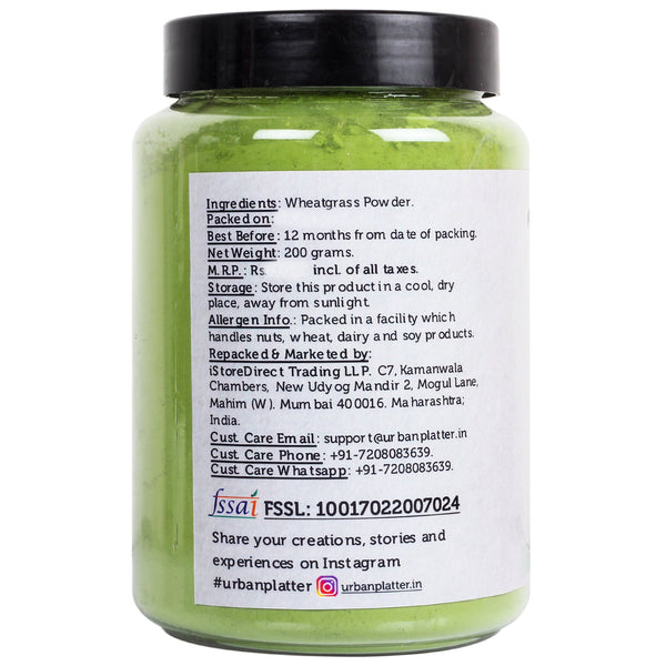 Organic Wheatgrass Powder, 200g