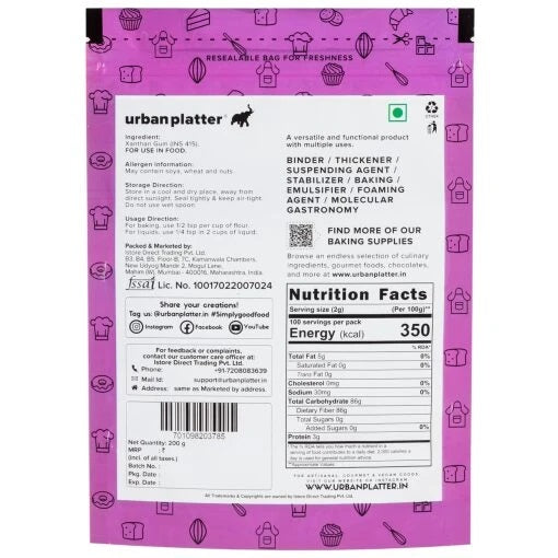 Xanthan Gum Powder, 200g