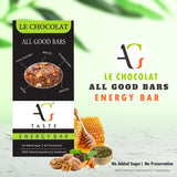 Le Chocolat Energy Bars , 30g (Pack of 12)
