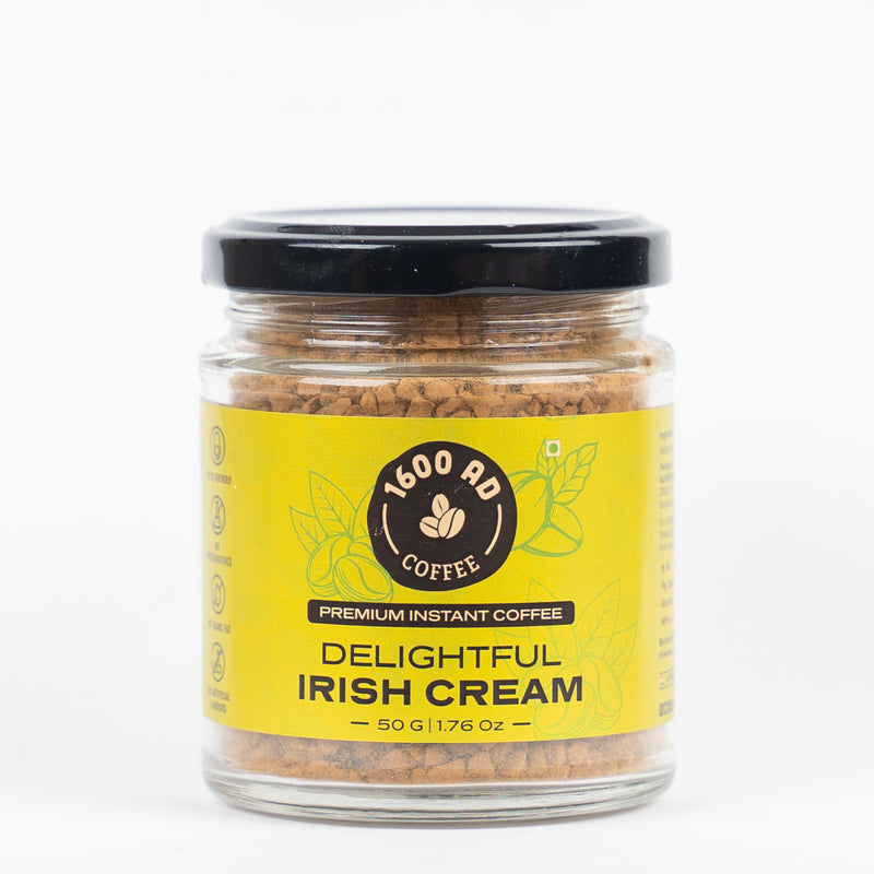 Delightful Irish Cream Instant Coffee, 50g