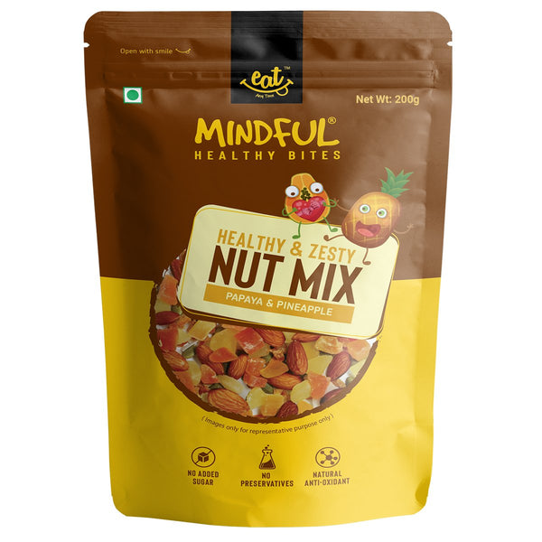Healthy Trail Mix with Papaya & Pineapple, 200g