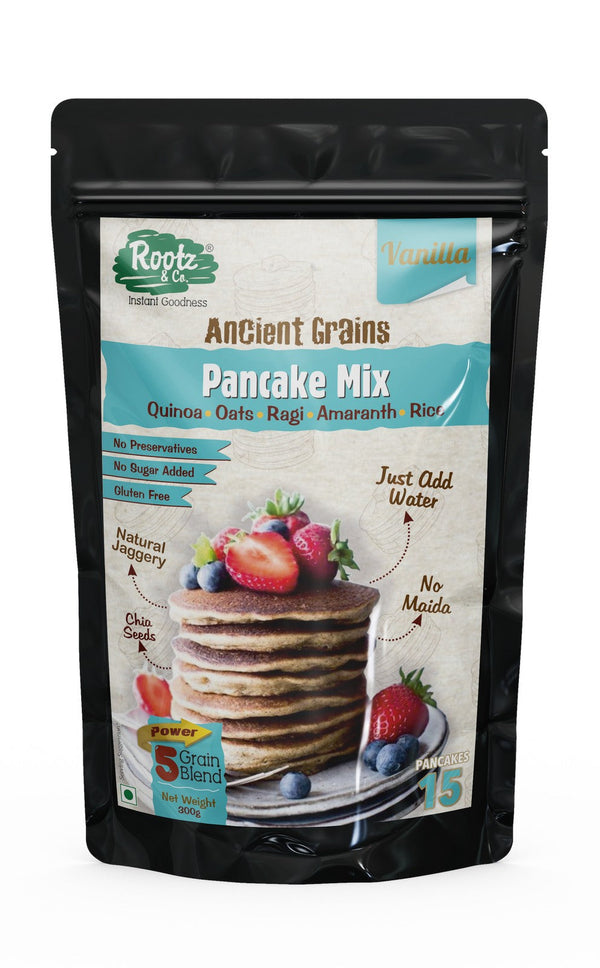 Vanilla Healthy Instant Pancake Mix, 300g
