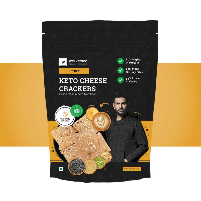 Ketofy - Cheese Crackers, 200g
