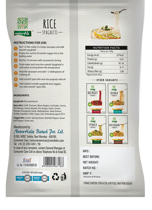 Spaghetti Rice, 84g