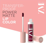 Power Matte Lip Color, Toasted Berry, 6ml