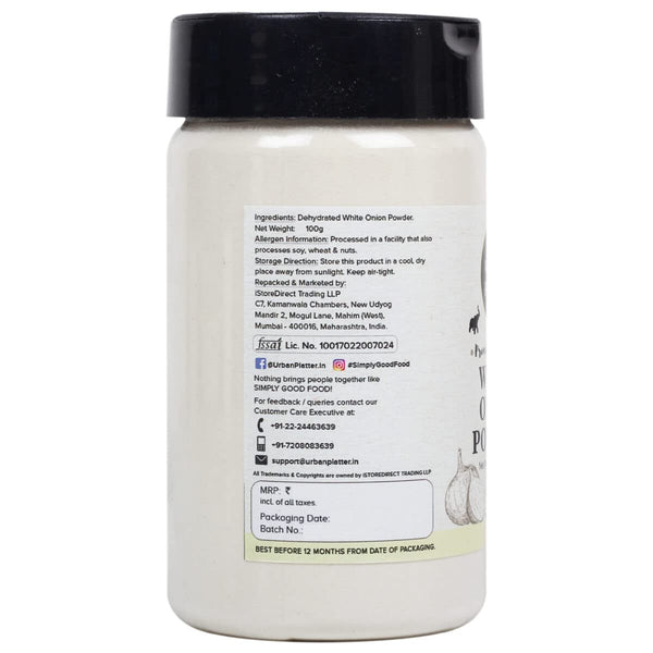 Dehydrated White Onion Powder, 100g