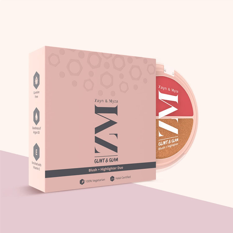 Glint and Glam BLUSH & HIGHLIGHTER DUO Party Glam, 8g