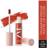 Power Matte Lip Color, Candid Coral, 6ml