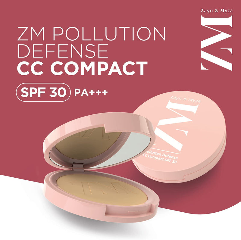 Pollution Defense CC With SPF 30 Compact, Warm Beige, 9g