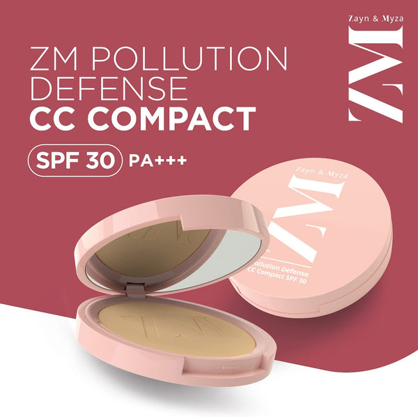 Pollution Defense CC With SPF 30 Compact, Natural Nude, 9g