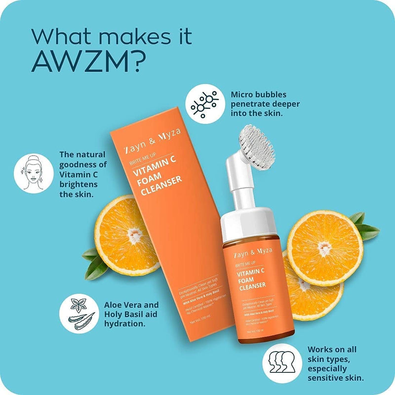 Vitamin C Foaming Face Wash, 100ml