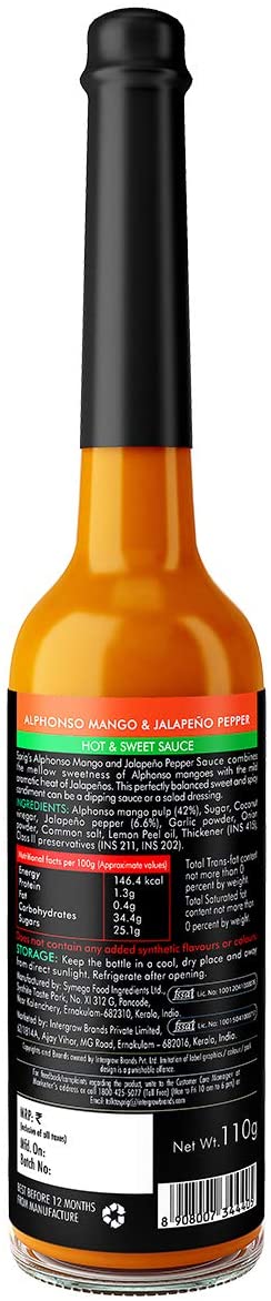 Mango Jalapeno Sauce, 110g