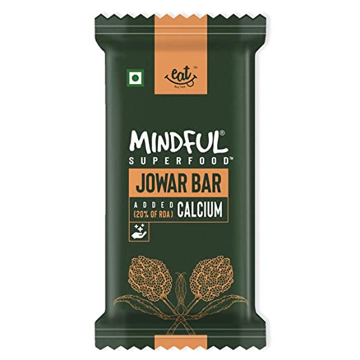 Jowar (Sorghum) Millet Granola Bars, 300 g (12 Bars)