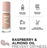 Breathable Nail Enamel Almond Latte, 6ml