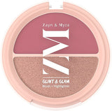 Glint and Glam BLUSH & HIGHLIGHTER DUO Soft Glam, 8g
