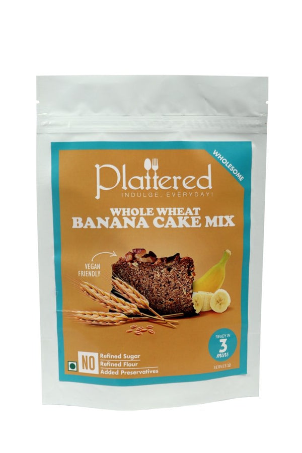 Whole Wheat Banana Cake Mix, 320g