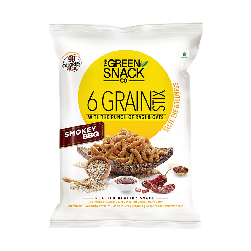 6 Grain Stix Smokey BBQ, 25g