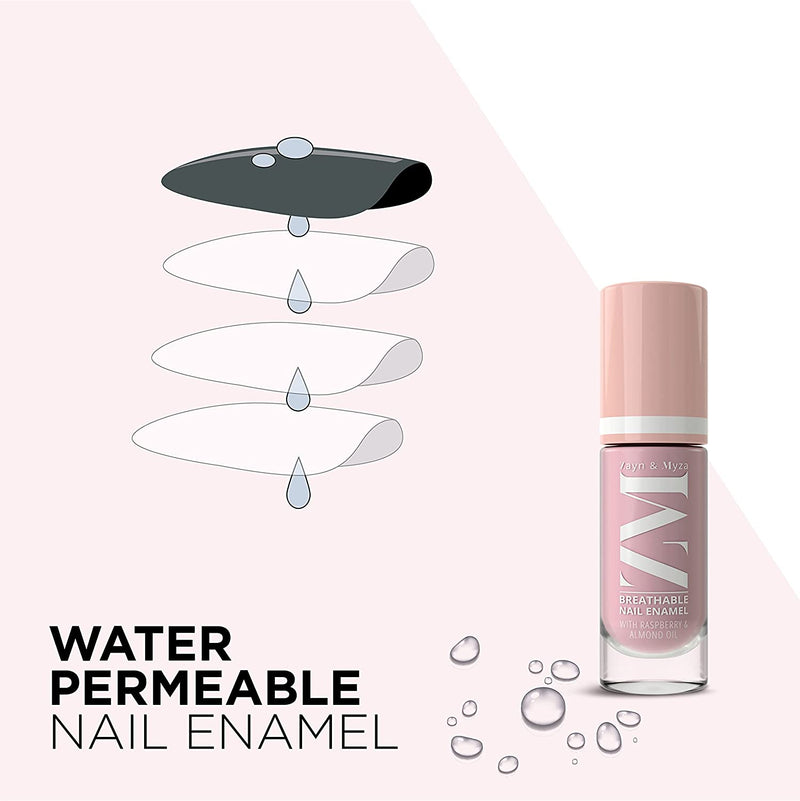 Breathable Nail Enamel Mauve Cheesecake, 6ml