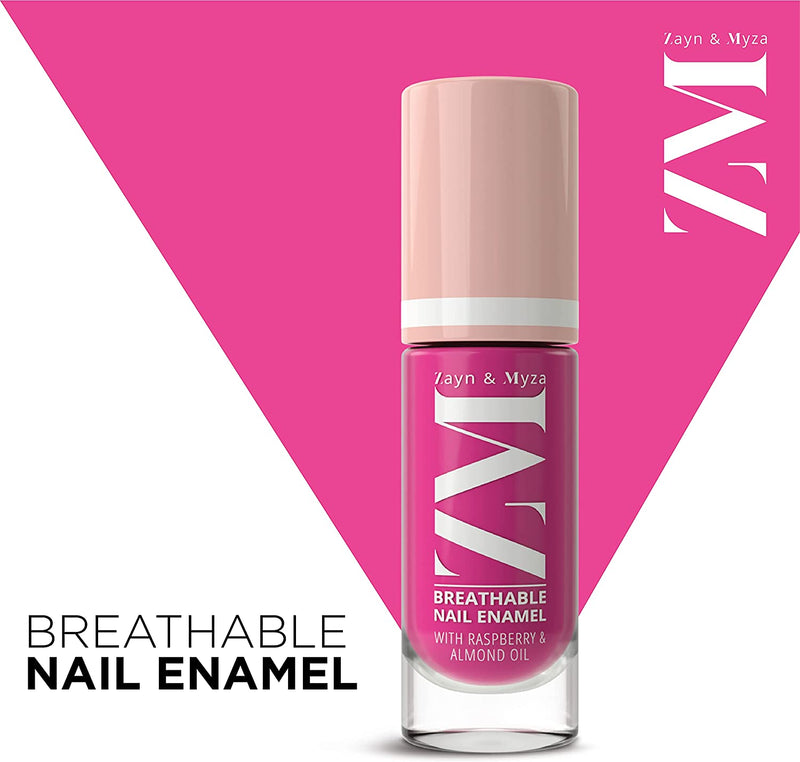 Breathable Nail Enamel Pink Popsicle, 6ml