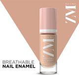 Breathable Nail Enamel Almond Latte, 6ml