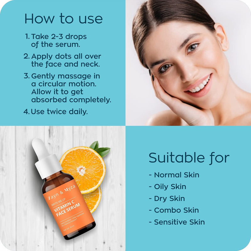 Brite Me Up Vitamin C Face Serum, 30ml