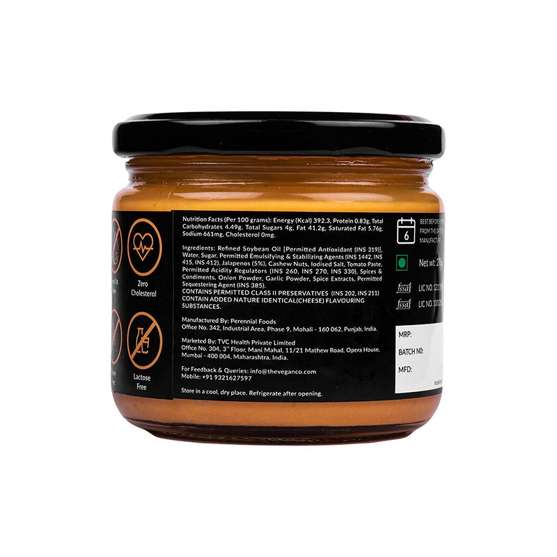 Vegan Jalapeno Cheese Dip - 275g