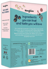 Triple Berry Millet Granola, 350g