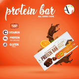 Chocolate Orange Almond Protein Bar, 45g (Pack of 6)