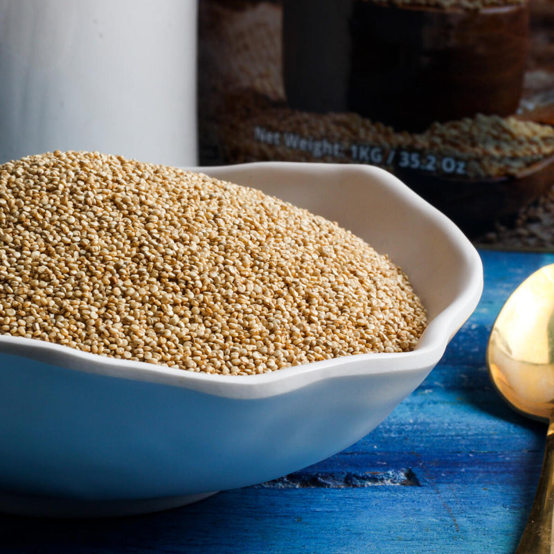 Whole White Indian Quinoa Grain, 1kg