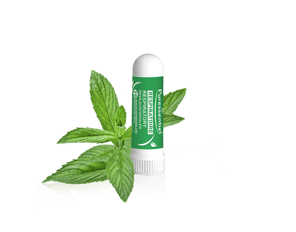 Respiratory Inhaler With 19 Essential Oils