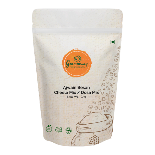 Ajwain Besan Cheela Mix / Dosa Mix, 1kg