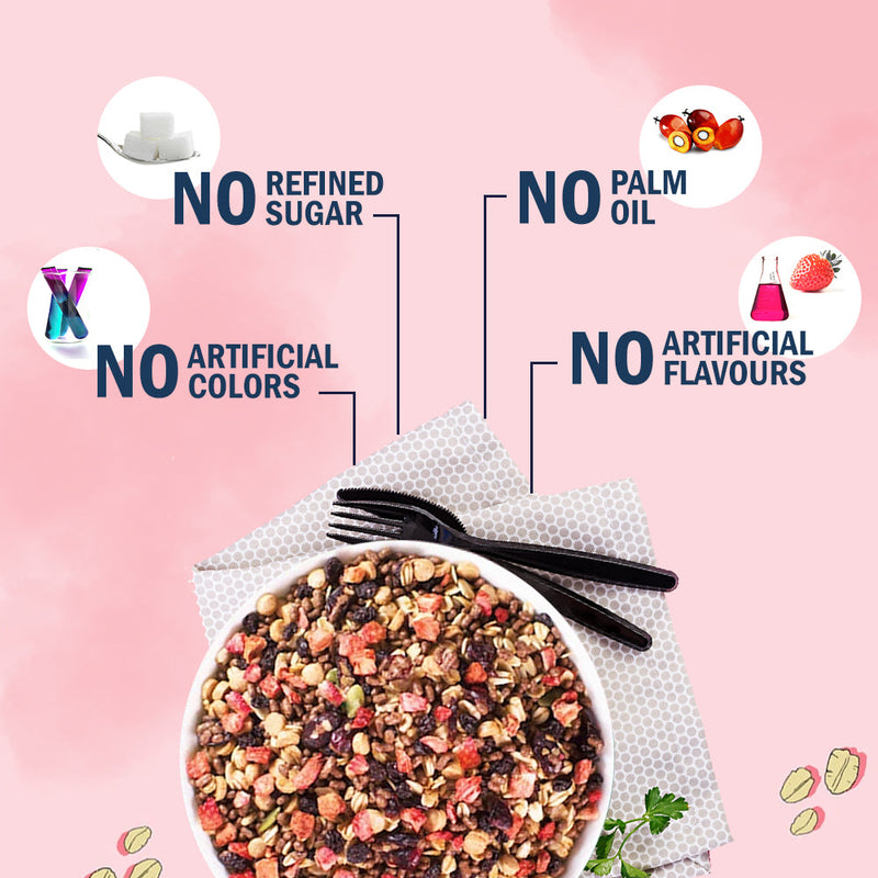 Triple Berry Millet Granola, 350g