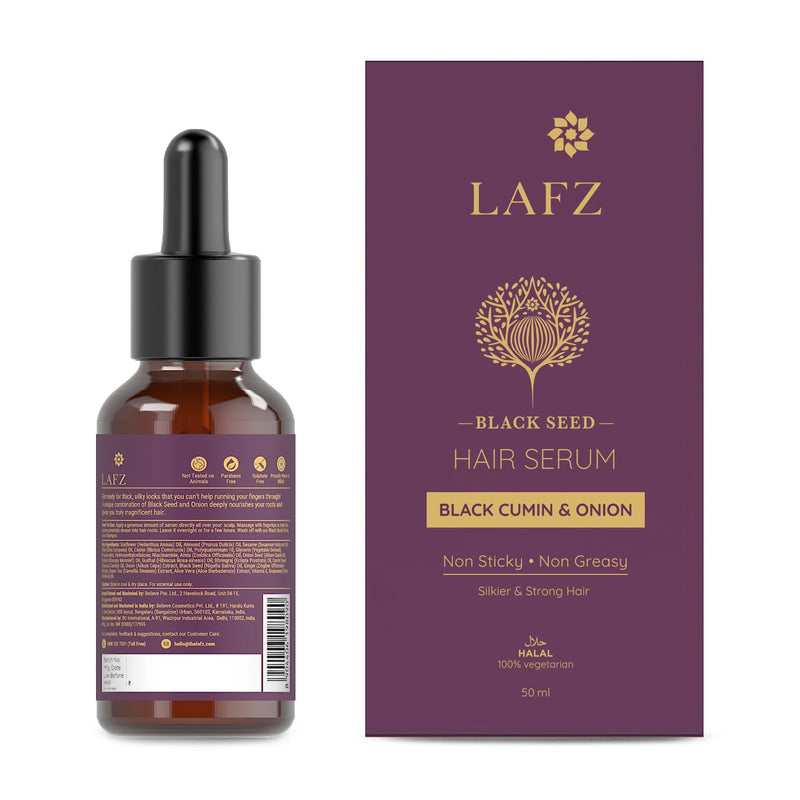 Black Seed & Onion Oil Hair Serum, 50ml