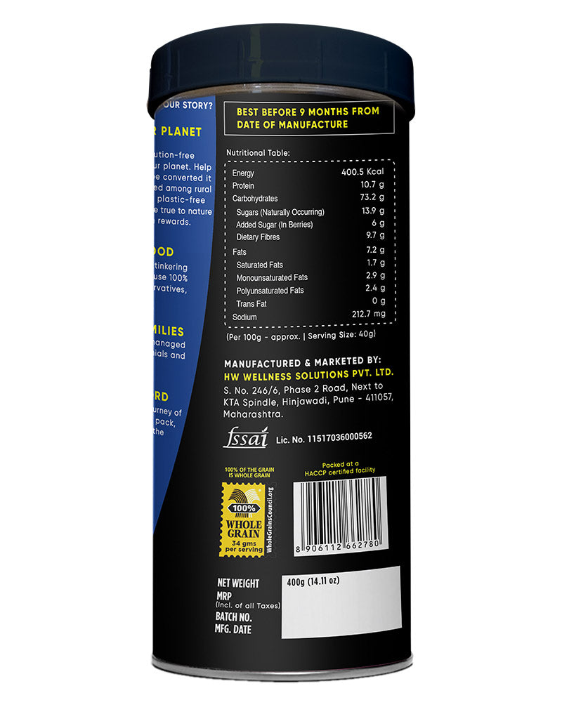 Cranberry And Blueberry Muesli, 400g