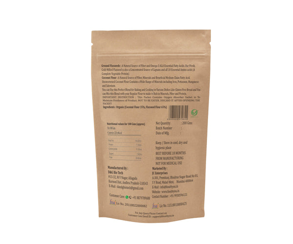 Organic Coco-Flax Flour, 200g