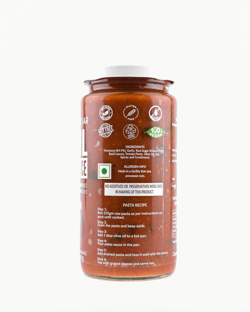 Basil Pasta Sauce, 390g