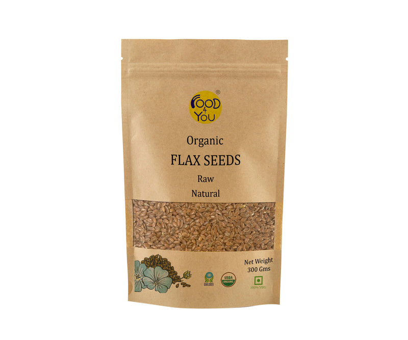 Organic Flax Seeds, 300g