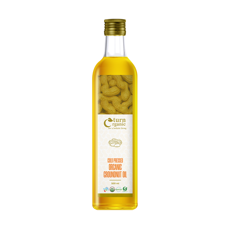 Organic Ground Nut Oil, 500ml