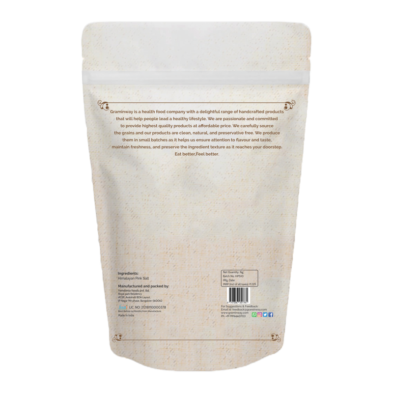Himalayan Pink Salt, 1Kg