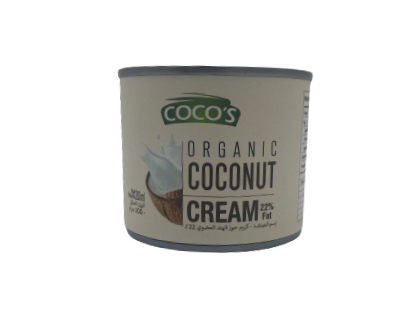 Organic Coconut Cream (22% Fat), 200ml