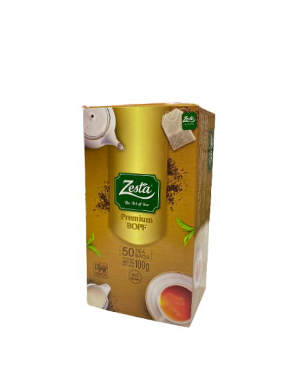 Premium BOPF Ceylon Tea (50 Tea Bags), 100g