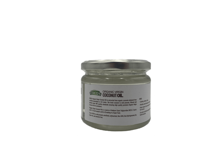 Organic Virgin Coconut Oil, 300ml