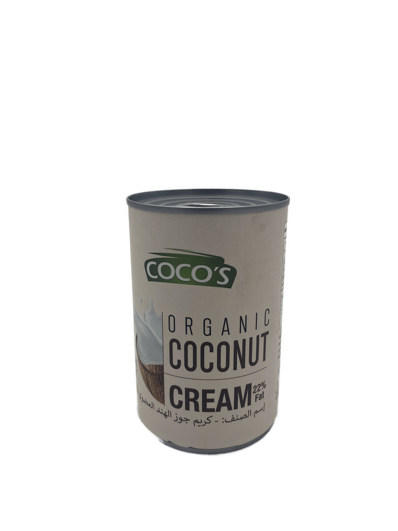 Organic Coconut Cream (22% Fat), 400ml