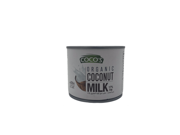 Organic Coconut Milk (17% Fat), 200ml