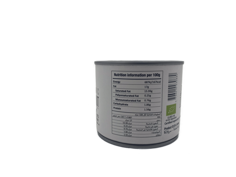 Organic Coconut Milk (17% Fat), 200ml