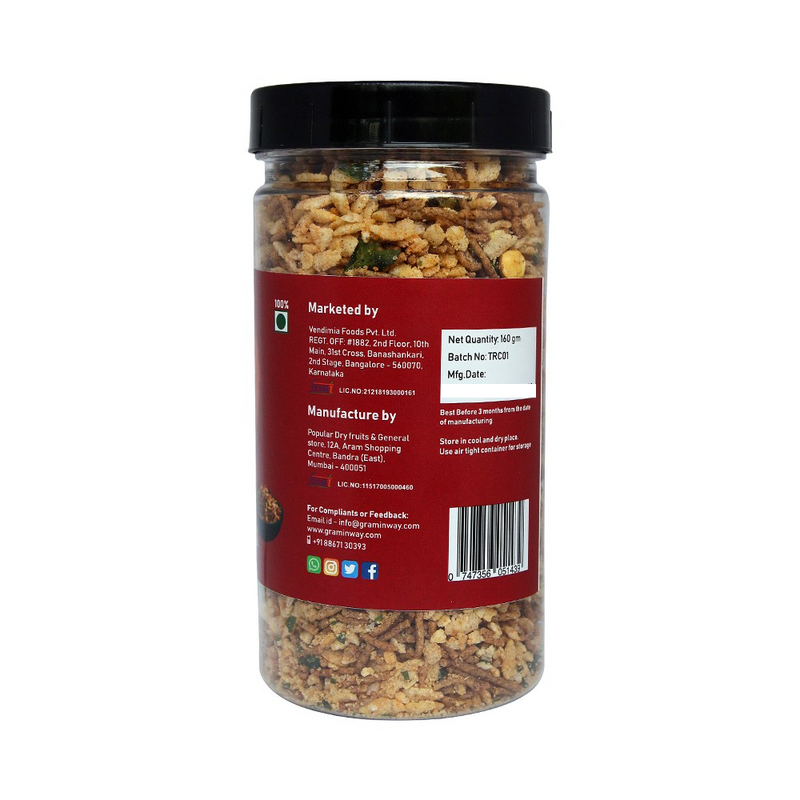 Tasty Ragi (Finger Millet) Chivda, 160g